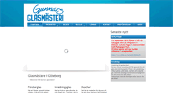Desktop Screenshot of gunnarsglas.se