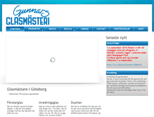 Tablet Screenshot of gunnarsglas.se